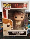 FUNKO POP! MOVIES: IT - BEVERLY MARSH #539 minor wear overall box