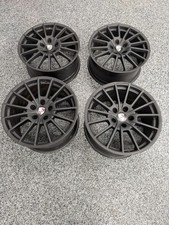 2010-2016 Porsche Panamera 970 OEM Wheels Front And Rear Satin Black GTS