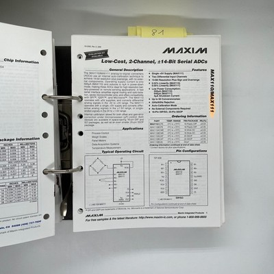 MAXIM Max110 / Max111 #81