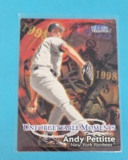 1998 Fleer Tradition #591 Andy Pettitte New York Yankees BASEBALL Card