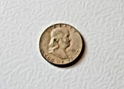 1951 Benjamin Franklin silver Half Dollar mint mark S