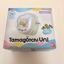 Tamagotchi Uni Prism White Color Premium Bandai Limited Japan NEW