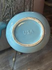 Ceramic teapot and Pitcher in 'Blue Tulip' pattern by Cronin Pottery — photo 5