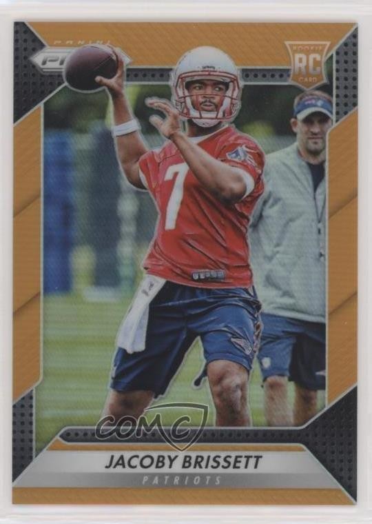 2016 Panini Prizm Rookie Orange Prizm 64/299 Jacoby Brissett #292 fm0
