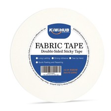 Double Sided Fabric Tape for Clothes - Strong Adhesive Cloth Hemming, Hem No Sew