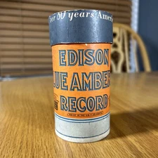 Edison Cylinder Record Good Bye Boys Billy Murray 1749 Blue Amberol Original