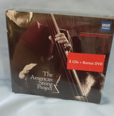 The American String Project  SEALED 2 CD Set + Bonus DVD Live 2010