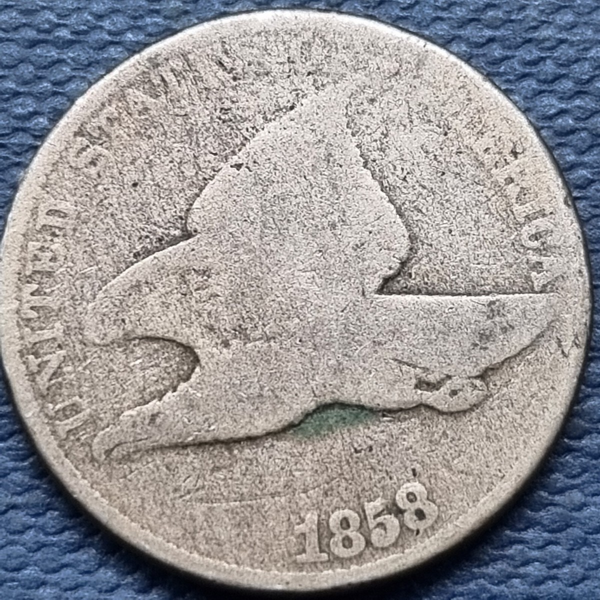2629.　貴重　1858年　アメリカ　イーグル　1セント 硬貨 1858 Flying Eagle Cent 1c Circulated #76958 | eBay