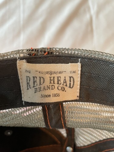 Red Head Blaze Orange Hat Cap Adjustable Strap Back Duck Hunter Hunting NWOT - Picture 9 of 11