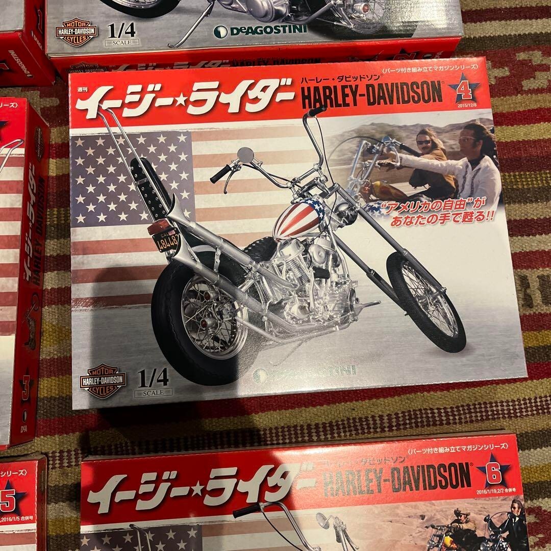 HARLEY-DAVIDSON イージーライダー デアゴスティーニ　ビリー DeAGOSTINI Harley-Davidson Easy Rider Billy Bike Complete