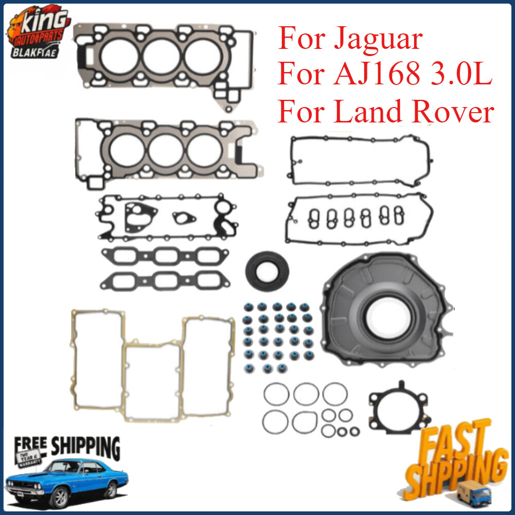 3.0L Head Gasket Set for Jaguar XE XJ F-Type Land Rover LR4 V6 Supercharged AJ126 Engine