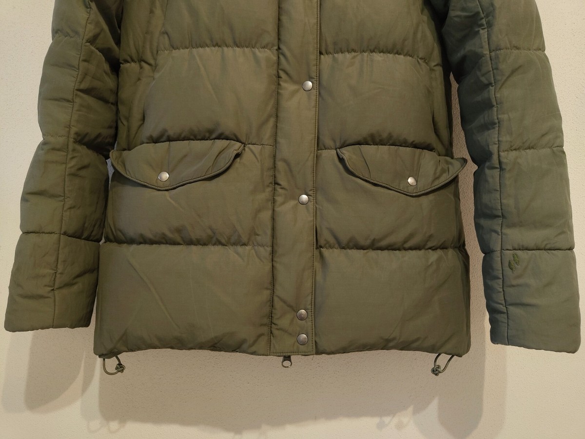Norrona Roldal Down 750 Puffer Hooded Jacket - Olive Night - Size