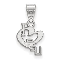 925 Sterling Silver I Heart Fsu Charm Pendant - 10x18mm on sale 925 Sterling Silver I Heart Fsu Charm Pendant - 10x18mm on sale