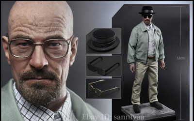 CGL TOYS MS01 1/4 Breaking Dad Old White Mr White The Statue 53 cm