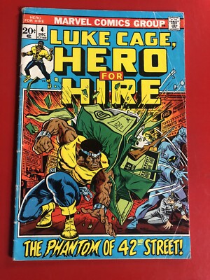 Marvel  Comics - Luke Cage, Hero for Hire #4.