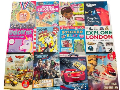 Kids Activity Books Girls Boys Children Activity  NEW