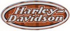 Harley Davidson Motorcycles OVAL CHROME Sticker OEM Part HAR334 ~ 4.75 Inches — photo 3