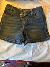 wonder nation 4 pocket size s 6-6x denim kids shorts