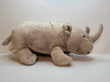 Disney Worldwide Conservation Fund White Rhino Plush Stuffed Animal 17" Wildlife
