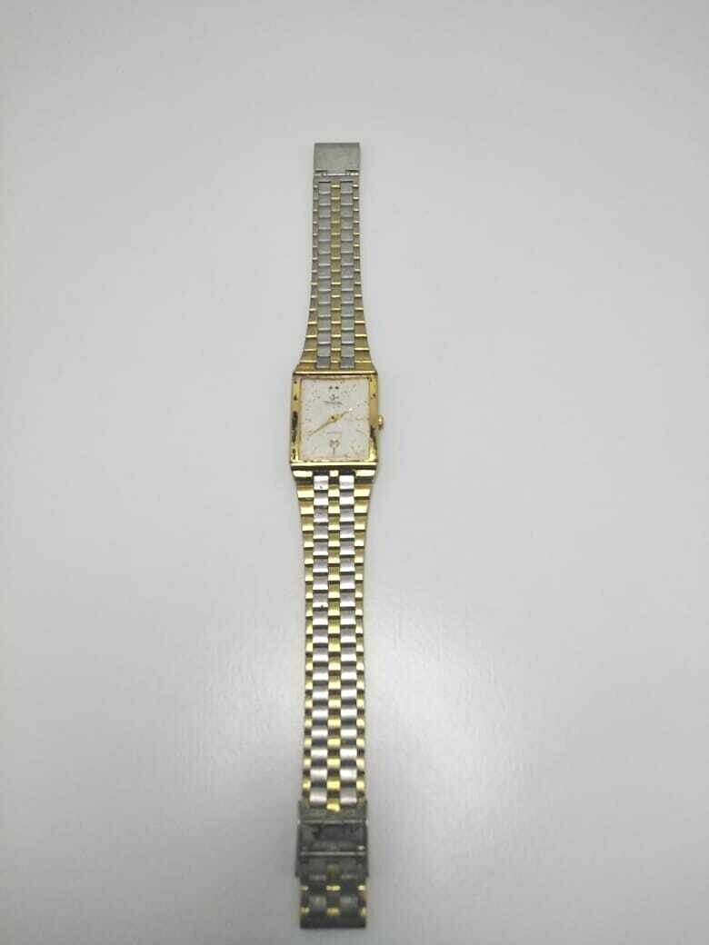 VINTAGE Jovial Watch 22K Gold Plated Watch Swiss w/ Gold Colour Band