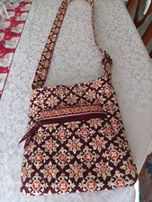Vera Bradley Adjustable Strap Crossbody Bag With Outer Pockets