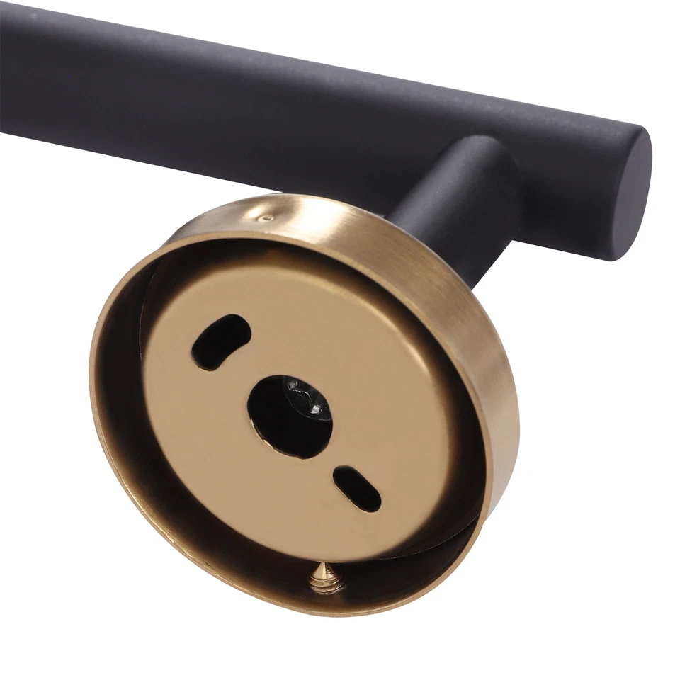 5 Piece Bathroom Bath Hardware Accessories Set Towel Bar Kit Stainless Steel New - Image 4 of 4