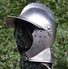Helmet Burgonet 18GA Halloween Baraita German Medieval Ancient Armor Helmet Gift