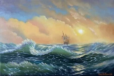 Картина Масло Холст 50 х 70 см. Picture Oil Canvas 50 х 70 sm