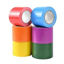 15 Yards X 2 Inch Rainbow Colored Duct Tape Heavy Duty, 6-Pack Waterproof Color