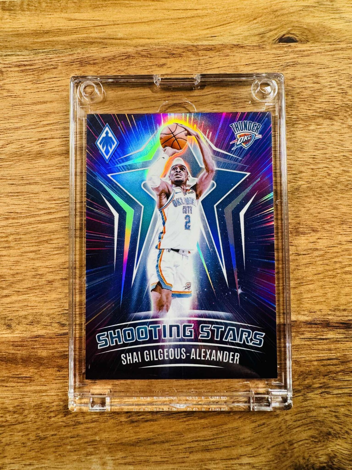 2023-24 Panini Phoenix #6 Shooting Stars SSP Shai Gilgeous-Alexander