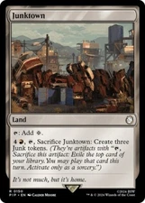 Junktown - Fallout PIP - Rare - MTG Magic Pack fresh