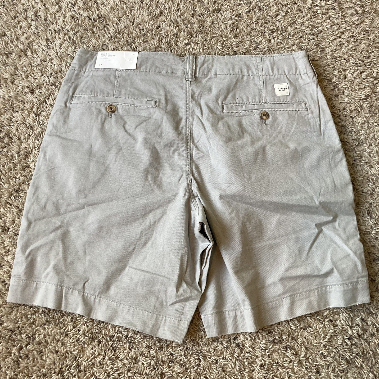 American Eagle Men’s Khaki Shorts Size 34 44.95 lived in eBay