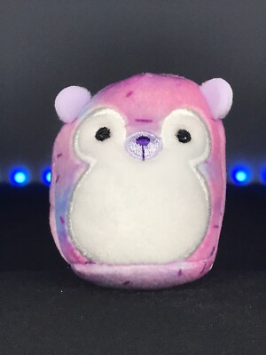 Squishmallows Squishville Fairy Forest Squad Yasmin Rainbow Tie Dye Hedgehog 2''