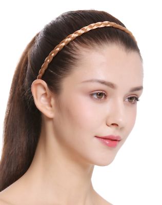 Haarband Haarreif geflochten Tracht traditionell rotblond braid CXT-009-416