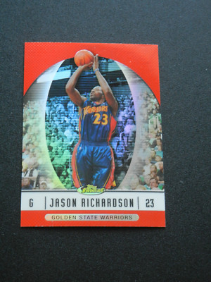2006-07 Topps Finest Refractors #34 Jason Richardson - Golden State Warriors