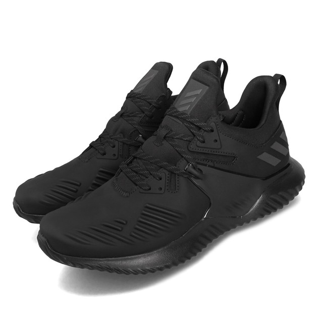adidas alphabounce triple black