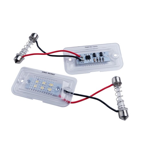 Für Mercedes-Benz SL-Klasse R230 2001-2012 Heck LED Kennzeichenbeleuchtung Paar - Bild 5 von 12