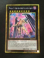 CARTA  YU-GI-OH! NUMERO C15: BURATTINO ARNESE CACCIATORE GIGANTE GOLD     OTTIMA