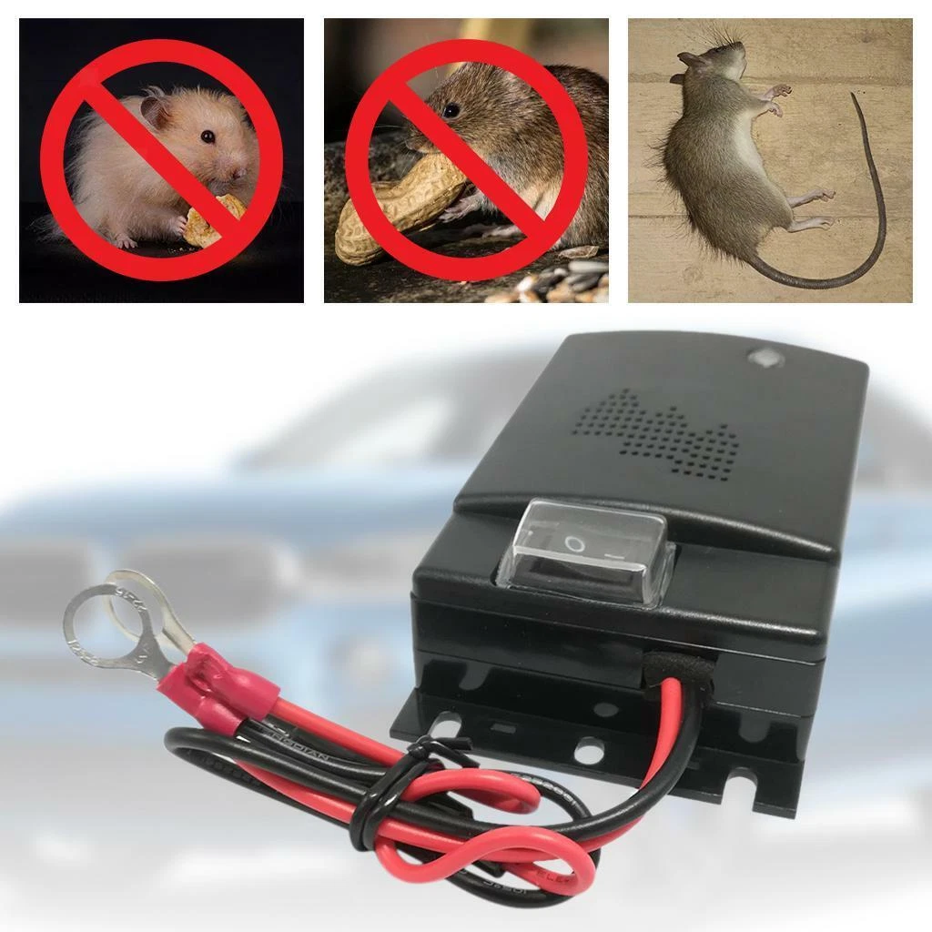 Ultrasonic Rodent Repellent Deterrent Compact Design for Warehouse