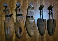 Vintage Lot Of 5 Shoe Stretchers/Tree Forms