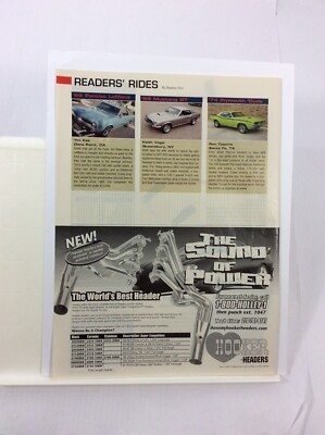 Worlds Best Headers 2004 Original Print Ad Sound of Power