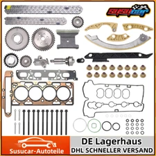 Timing Chain Kit w/Cylinder Head Gasket Bolts for 2010-2017 GMC Chevy Buick 2.4L