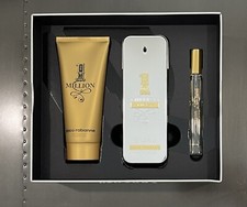 Paco Rabanne 1 One Million Lucky Eau De Toilette 3.4 Gift Set Rare USA SELLER 