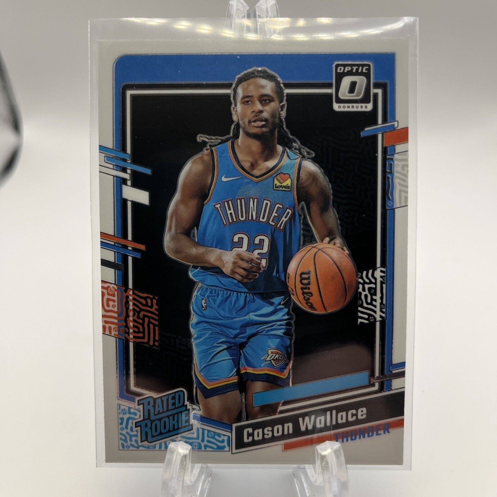 2023-24 Panini Donruss Optic Cason Wallace  #218 Rated Rookie
