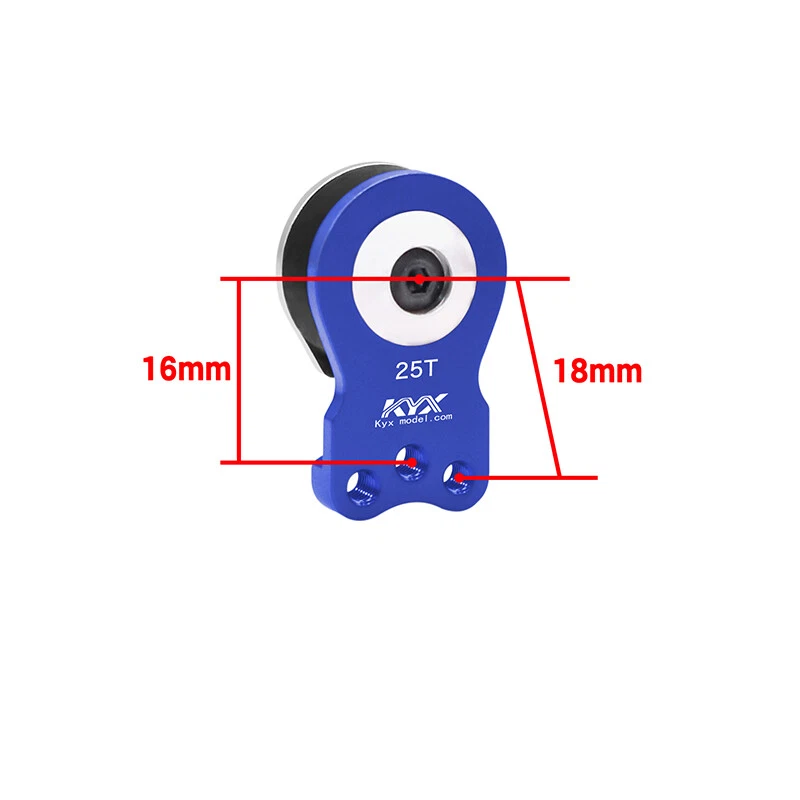 KYX 25T Servo Saver Servo Horn Servo Arm for 1/10 RC Crawler RC Trucks RC Car - Image 3 of 4