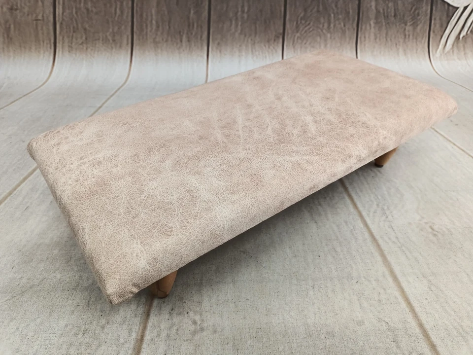 Foot rest stool, Upholstered bed step, Recliner stool, Portable stool,Step stool - Image 4 of 4