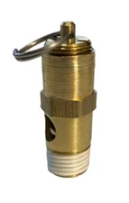 American Made 1/4 NPT 275 PSI Compressor Safety Relief Valve  (1 Year Warranty)