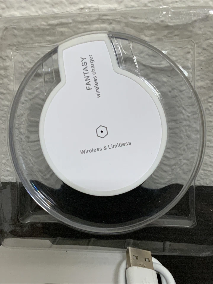 🍒 Док-станция Qi беспроводное быстрое зарядное устройство зарядная площадка + приемник*как показано - Изображение 2 из 3