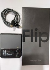 Samsung Galaxy Z Flip4 128GB, Black, Unlocked Smartphone