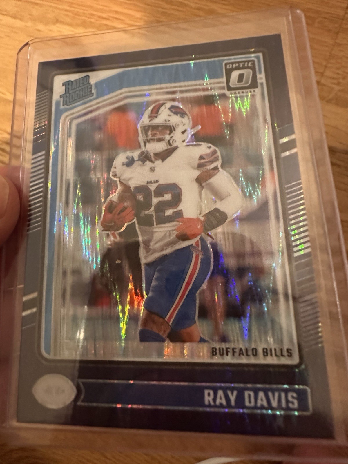 2024 Panini Donruss Optic - Ray Davis Rated Rookie Purple Shock #283